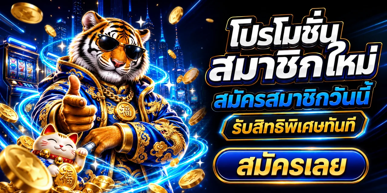 ZUKAFUN โปรโมชั่นสมาชิกใหม่พร้อม Fortune Tiger และ Lucky Neko