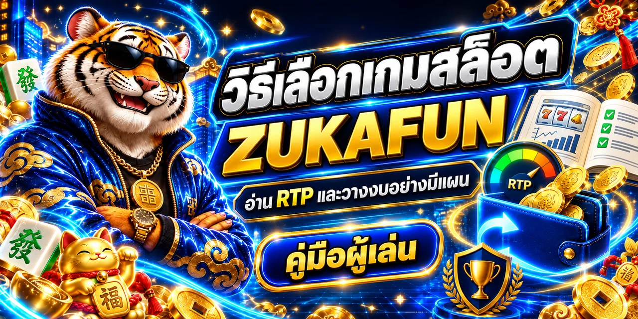 ZUKAFUN | วิธีเลือกสล็อต อ่าน RTP และวางงบ